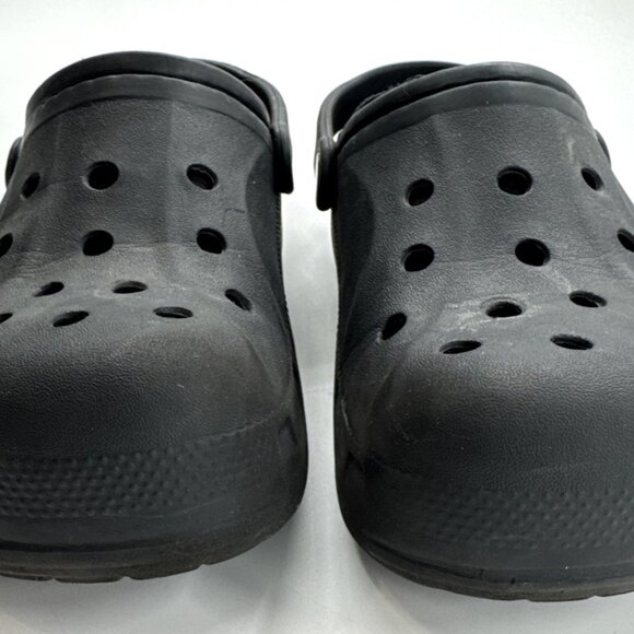 Crocs Dual Comfort Fleece Lined Crocs Womens 7 Blue Clogs Mens 5 Casual read - Picture 12 of 12